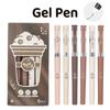 Cute Black Gel Pen - 0.5mm Quick-Drying, High Value, Carbon Neutral, Straight Liquid Ballpoint