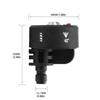 6in1 Adjustable Nozzle For 1/4 Inch High Pressure Cordless Washer Cleaner 3000PSI Spray Water Gun Parts Hose Nozzle