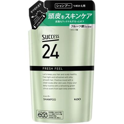 Success 24 Fresh Feel Shampoo  Refill  320ml  Kao