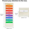 Hanging Wall File Organizer, Hanging File Folder Holder, Storage Center Pocket Chart for Paper Document, Pocket Chart for Office and Classroom, with