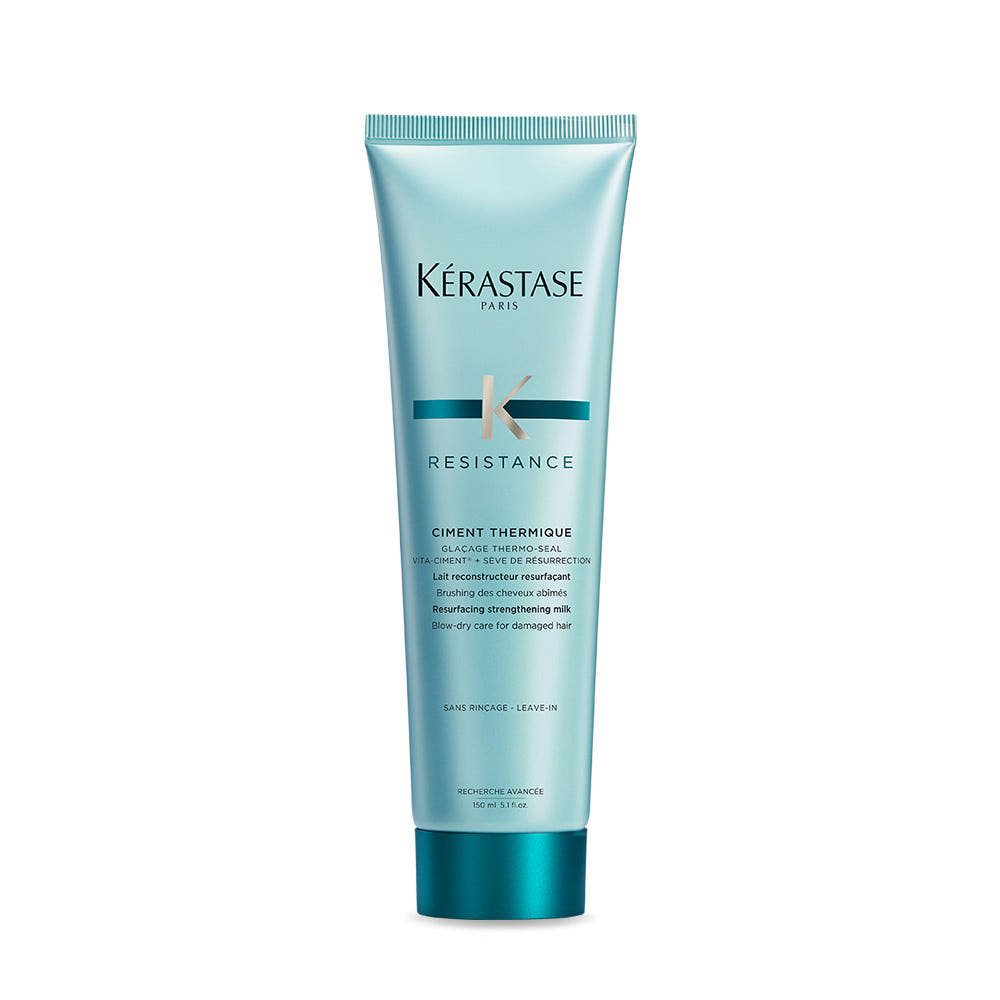 [For Damaged Hair] Kérastase Résistance Ciment Thermique Blow-Dry Primer (No-Wash Heat Protectant Treatment) 150ml
