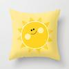 45x45cm Geometric Yellow Giraffe Animal Design Throw Pillow Cover Sofa Office Seat Car Lumbar Cushion Cushion Cover Home Decor