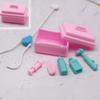 11Pcsset Dollhouse Pet House Dogs Medical Treatment Diy Birthday Gift Furniture Cute Kids Toys For Barbie Miniature Accessories