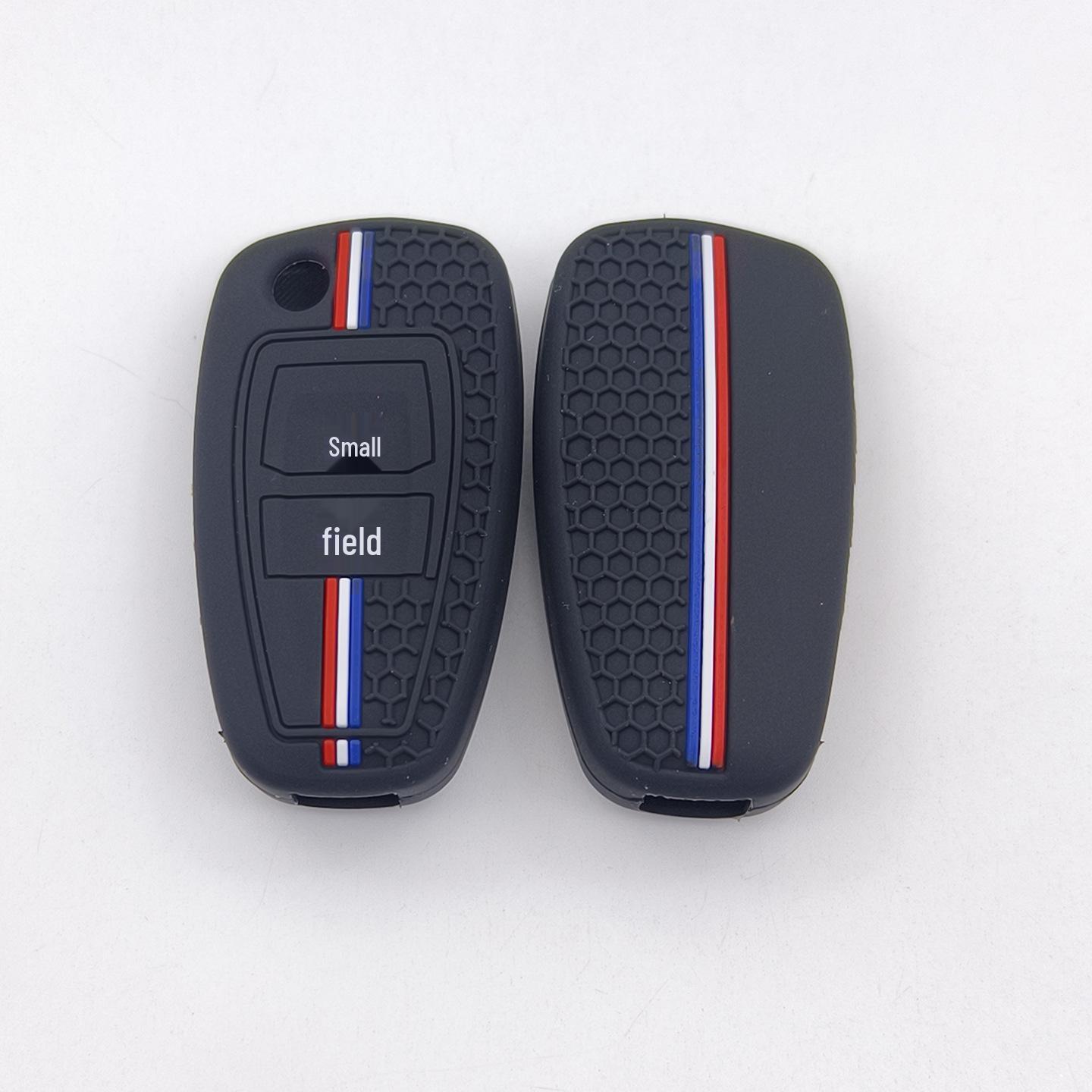 

Ford Mondeo & Focus Kuga EcoSport Water Drop Smart Key 2-Button Silicone Case чёрный