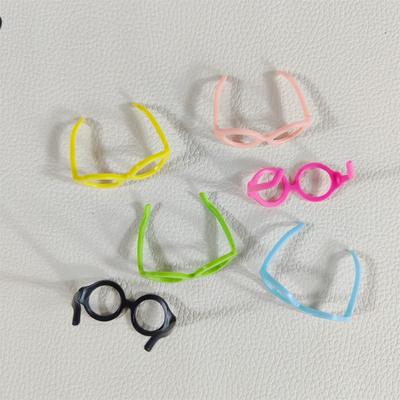 Plastic Glasses Frame Suitable DIY Handicrafts Various Colors Candy Style Handicraft Decoration Accessories