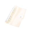 Lightweight Pvc Loose-Leaf Shell 6 Holes A6 Transparent Loose-Leaf Shell, Color Clip, Simple Candy Color Album Shell