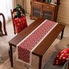 Christmas Fall Table Runner Soft Cotton Table Runner With Tassels Woven Macrame Home Living Room Table Decoration