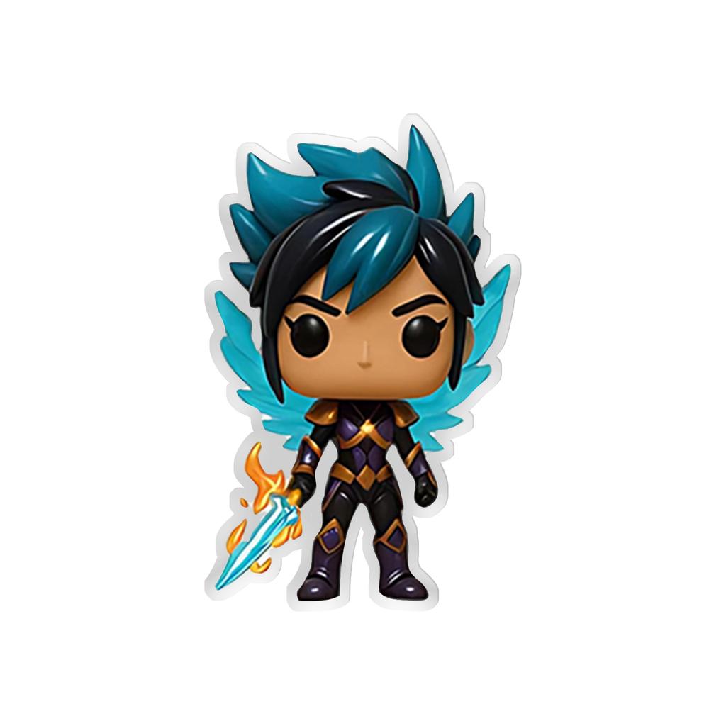 Acrylic 2D Keychain Pendant, Cute Animal Cartoon Keychains, Clear Acrylic Bag , Versatile Accessories For Kids Adults Daily Use & Gift