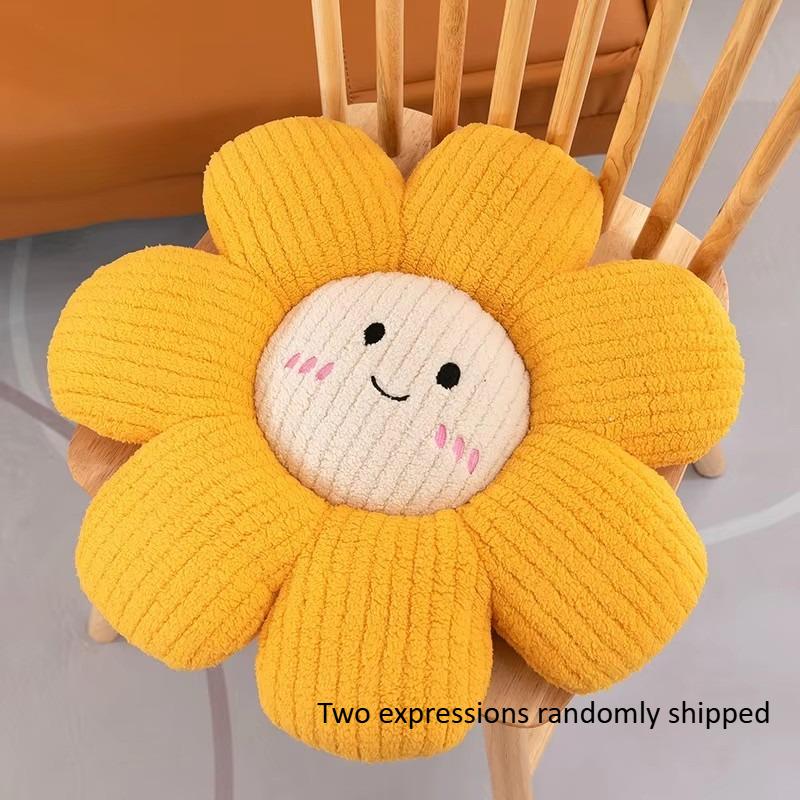 Daisy Cute Flower Breaking Sunflower Cushion Living Room Car Cushion Sofa Bedroom