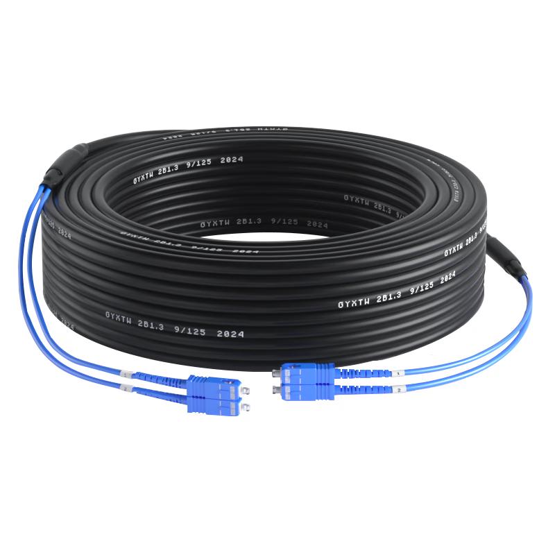 Suhao Outdoor Armored Single-Mode Fiber Optic Patch Cable