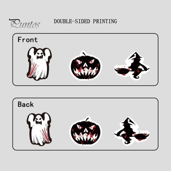 1 Set Halloween Pendent Easy Installation Pumpkin Ghost Hanging Ornaments for Festive Home Decoration