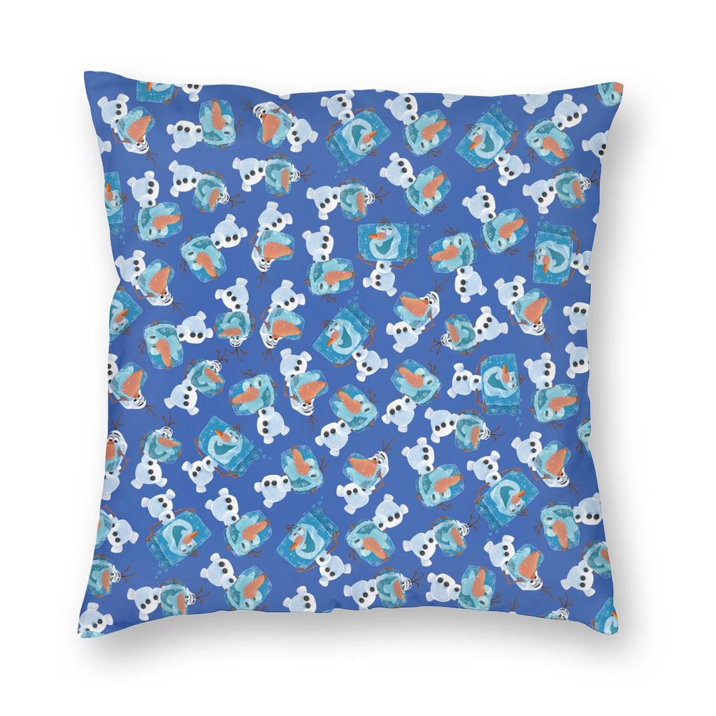 Elsa and Anna Frozen Pillowcase Double-sided Printing Polyester Cushion Cover Decorations  Throw Pillow Case Cover Home Zipper