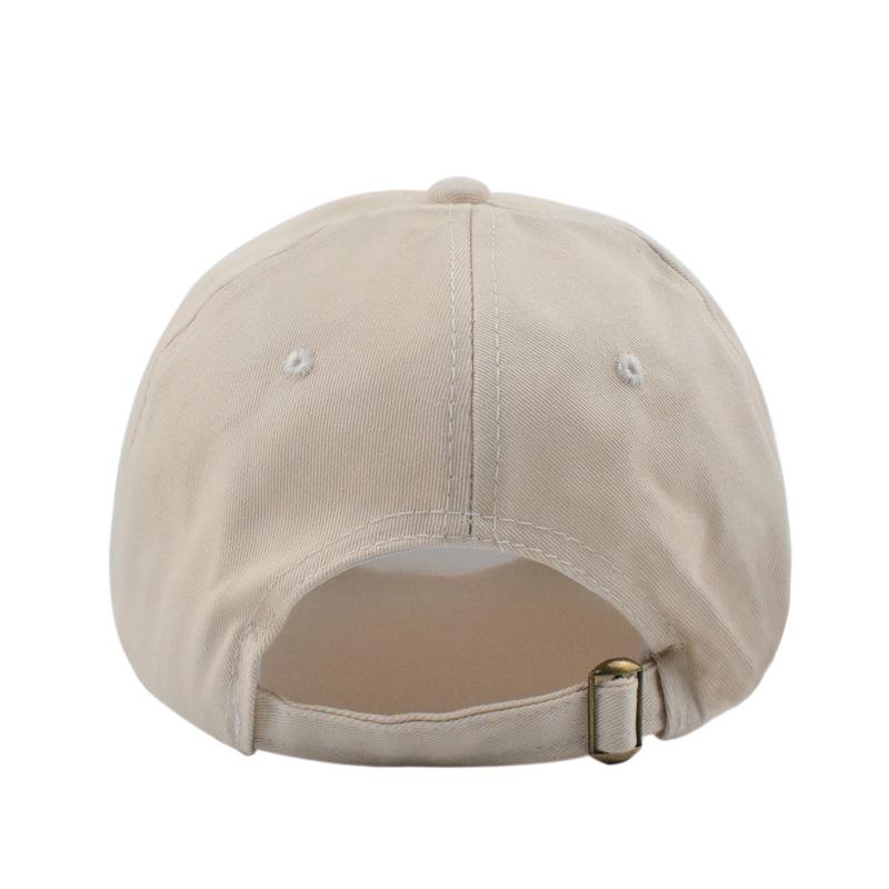 Korean & Japanese Style Soft Cotton Baseball Cap - Custom Logo Option