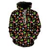 Cartoon Christmas Present Hoodie For Men New In 3D Printed Xmas Pullover Sweatshirts Men's Holiday Pullover Hoody Tops