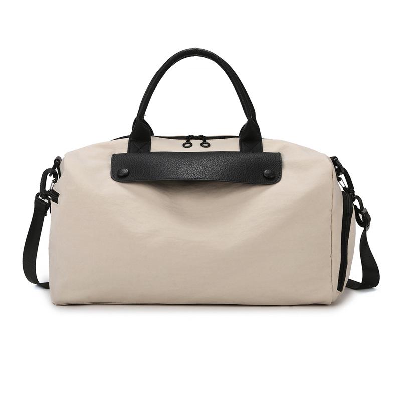 Women's Large Capacity Short Trip Handbag: Dry/Wet Separation, Lightweight for Gym/Business, Single Shoulder Luggage Bag
