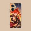 Game GI Mavuika Matte TPU Mobile Phone Case for OPPO Reno 14 13 12 11 10 9 8 7 6 5 F T Pro 5G Colorful Printing Cover
