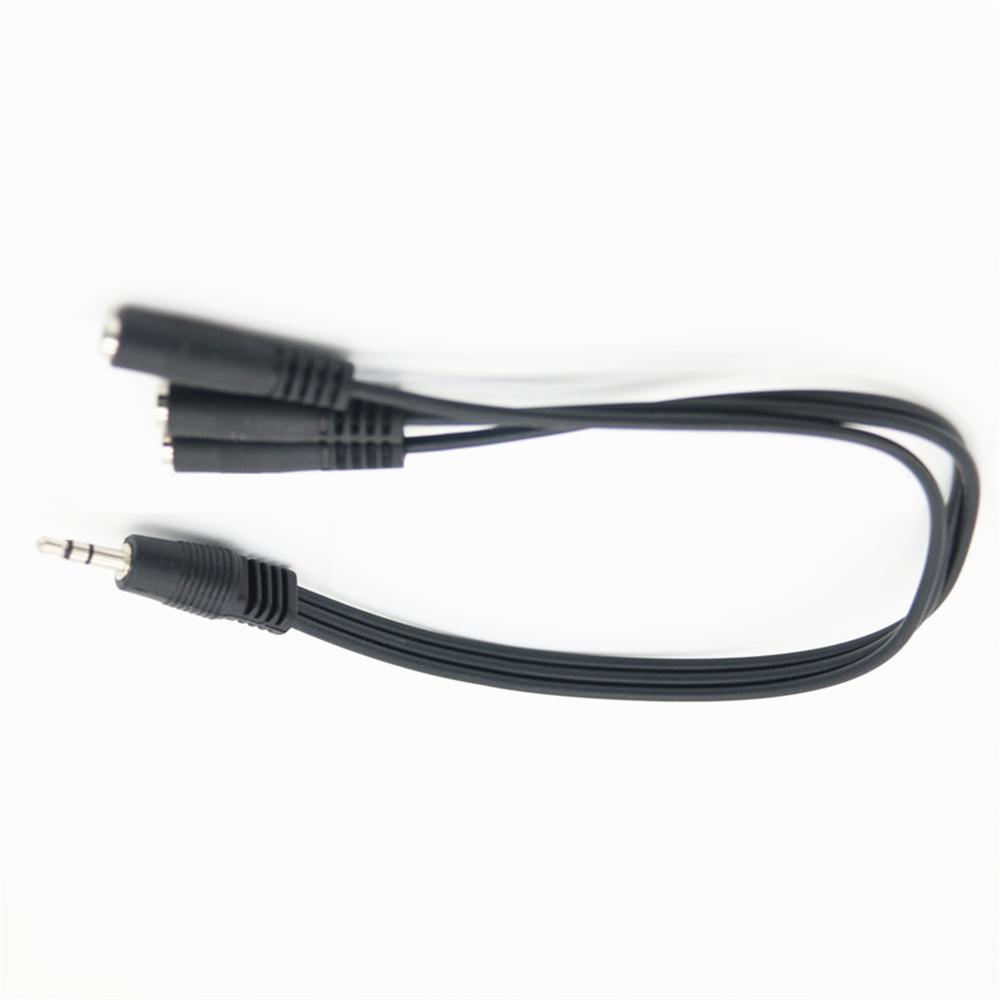 3.5mm 3 Way Port Aux Multi Headphone Earphone Audio Splitter Adapter 1 Male To 3 Female