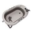 Baby Badewanne Faltbare Baby Temperaturfühlende Badewanne Faltbarer Verdickter Sitz Liege Badeeimer