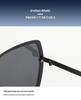 New Women's Polarized Sunglasses - Fashionable European and American Street Style Metal Trend
