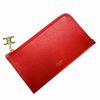 Ausgezeichnetes CELINE Kartenetui Rotes Leder L10083FVO Gebraucht