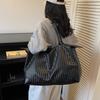Vintage Tote Bag PU Large Capacity Shoulder Bag Women's Travel Bag
