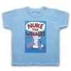 Nuke The Whales Funny Protest Slogan Nelson Muntz Kids Unisex T-shirt All Cols