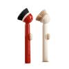 With Detergent Dispenser Dish Brush Plastic Material Non Slip Grip Pot Brush Vertical Long Handle Scrub Brush Stove Cleaning