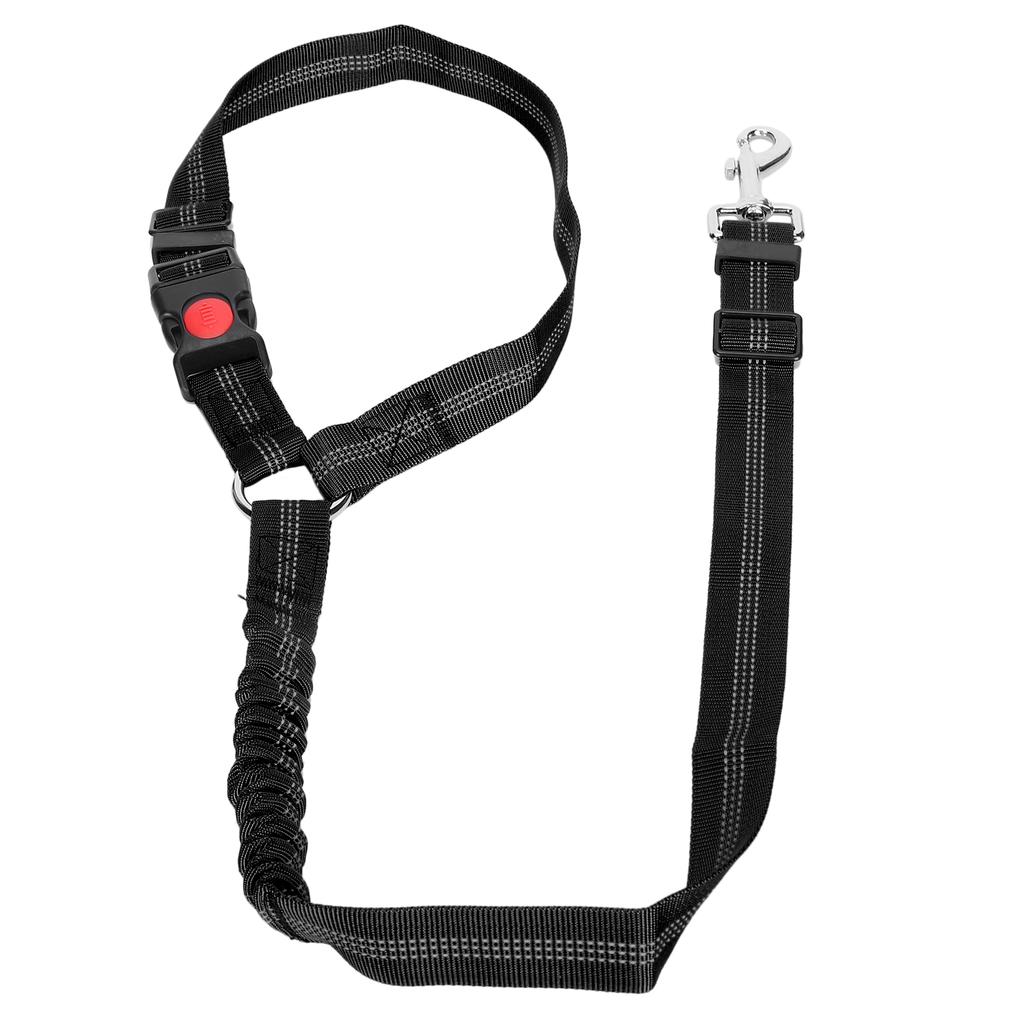 Pet Adjustable Headrest Seat Belt Dog Nylon Reflective Safety Seatbelt Strap for Car