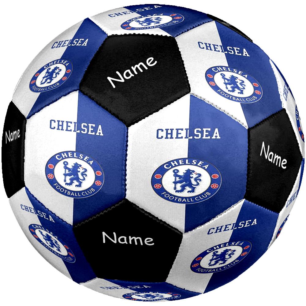 Custom Name Chelsea Football Club Theme Size 5 Soccer Ball, Suitable for Both Indoor and Outdoor Matches, a Gift Suitable for Everyone.