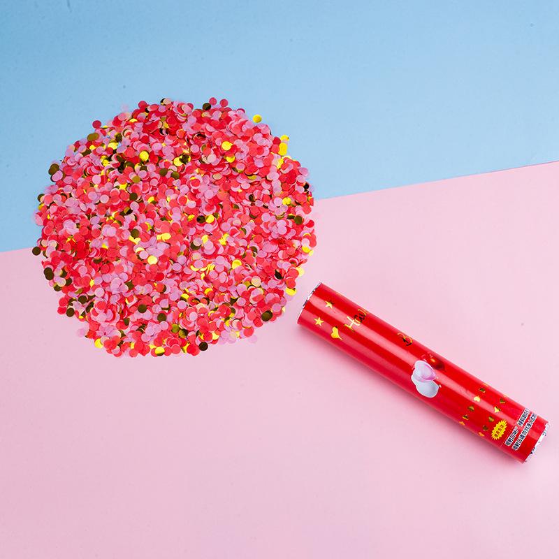 Handheld Confetti Cannon: Ideal for Birthdays, Weddings, and Celebrations