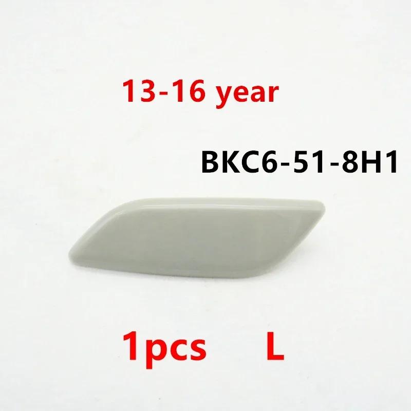 Car Unpainted Headlight Headlamp Washer Nozzle Jet Cover Cleaning Cap For Mazda 3 M3 Axela BK BL 2003-2008-2009-2012-2013-2016