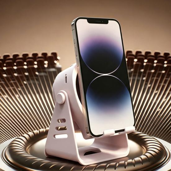 Easy Use Speaker for Elderly Wireless Induction Speaker, No Bluetooth-compatible Auto Play Sound Amplifier with Phone Loud Accessory Stand,