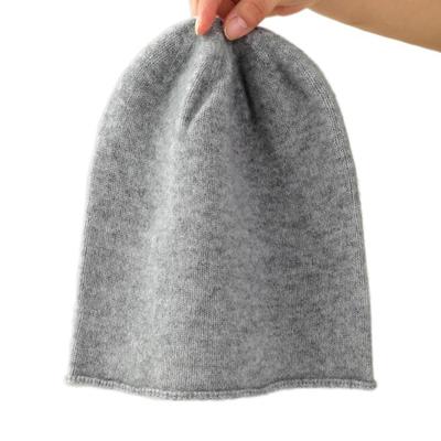 2024 Winter Unisex Cashmere Hats Outdoor Casual Keep Warm Solid Color Cashmere Knitted Beanie Hat Women /Men Hedging Caps