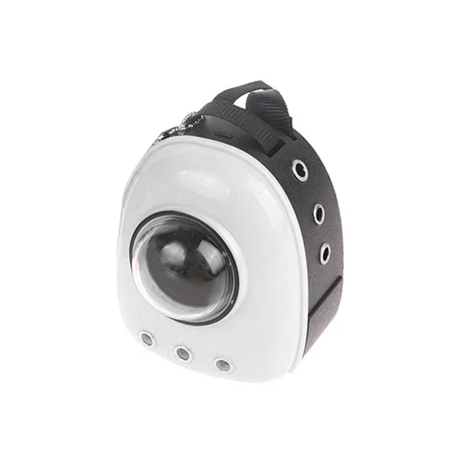 

Миниатюрный рюкзак для переноски домашних животных для кукольных домиков Реалистичный дизайн для 1:6 масштабных мини-домов и коллекции игрушечных домиков белый