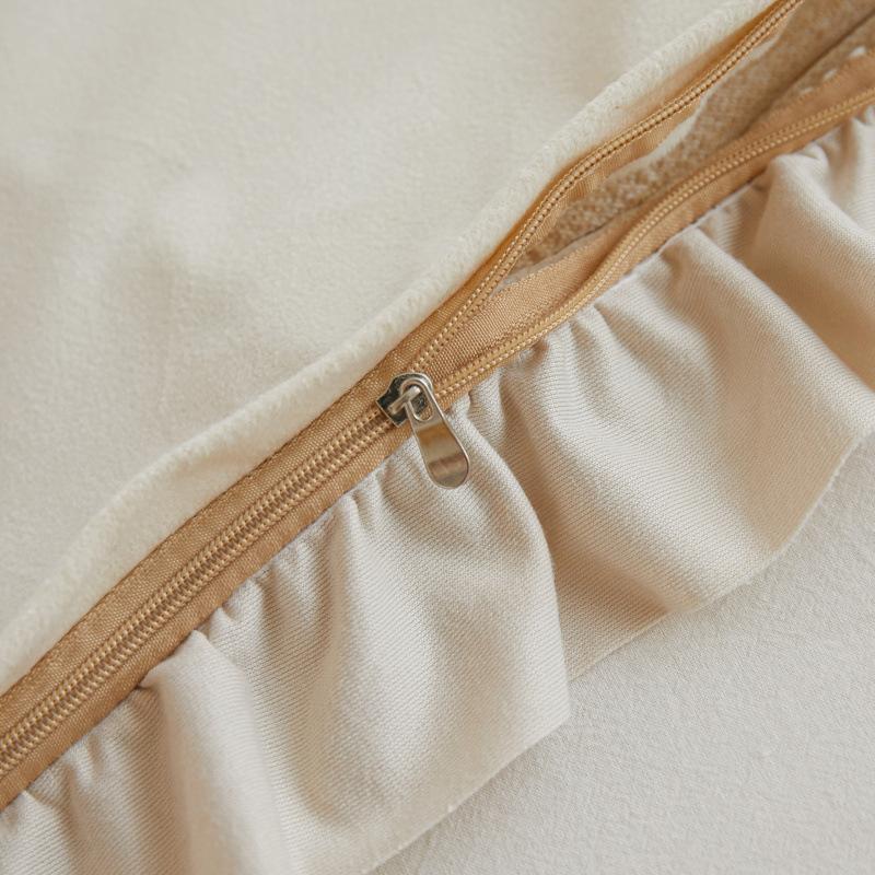 Business Gifts, Ruffles, Core-containing Large Pillows, Sofa Back Cushions