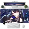 Anime Hololive Girl Nerissa Ravencroft Mouse Pad Large Gaming Keyboard Mat LockEdge Rubber Computer Office Accessories