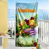 Biene Maja Customize Text Beach Towel High Absorbency & Quick-Dry Suitable for Swimming Gym Camping Yoga Vacation