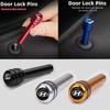Car Logo for Hyundai Tucson Kona Elantra IX35 I20 I30 I10 I40 Accent Sonata Santa Fe Auto Door Lock Pins Knod Cover Decoration AD1