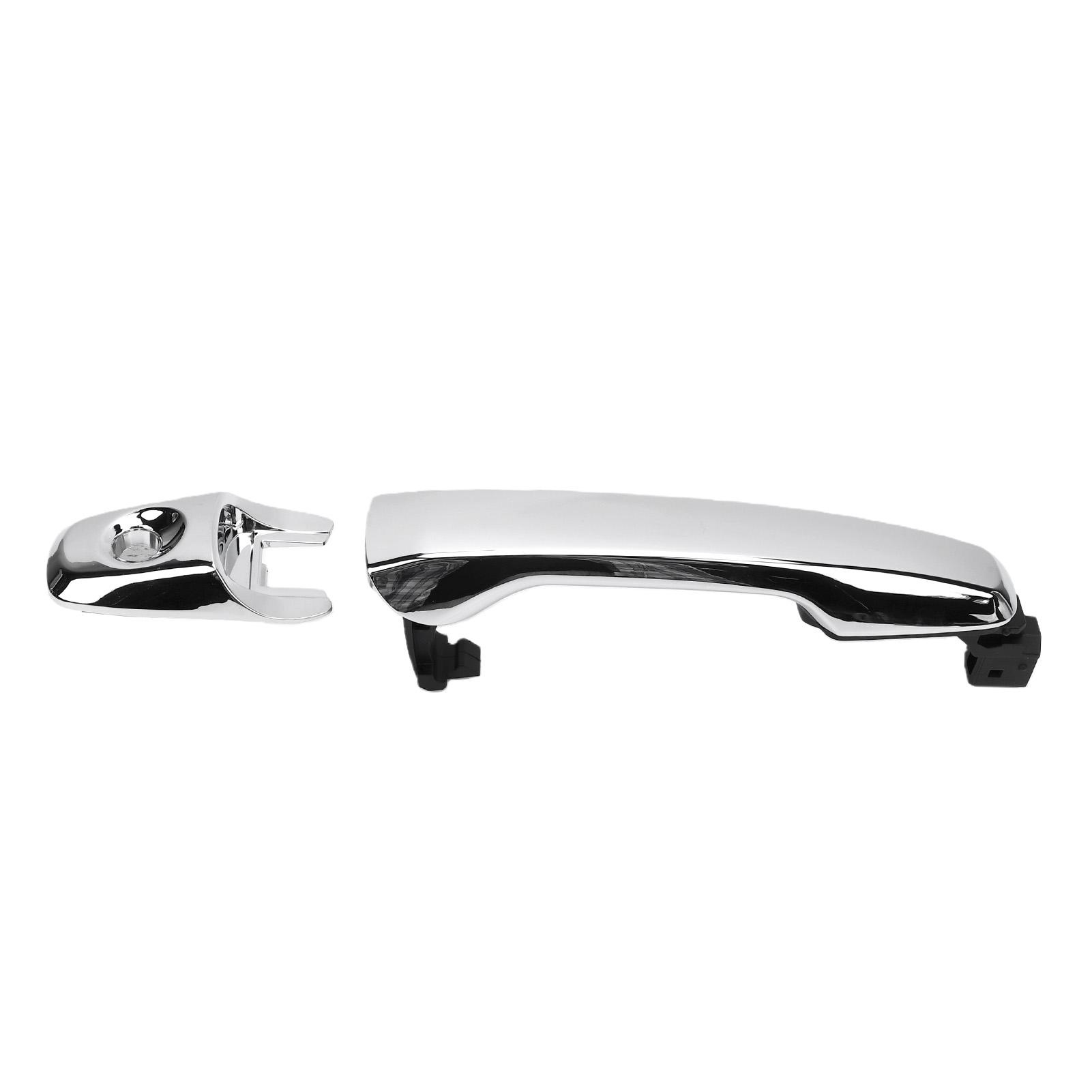 Front Right Or Rear Exterior Door Handle With Keyhole Chrome Finish Replacement for Ford Explorer 2011 2017