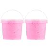 Knete für Kinder Ultraleichte Knete Pädagogisches Spielzeug für Kinder Rosa Harz Sicheres Material DIY 2 Stück