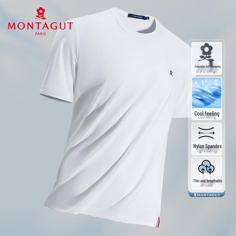MONTAGUT Men s Moisture-Wicking Breathable Short Sleeve T-Shirt 54
