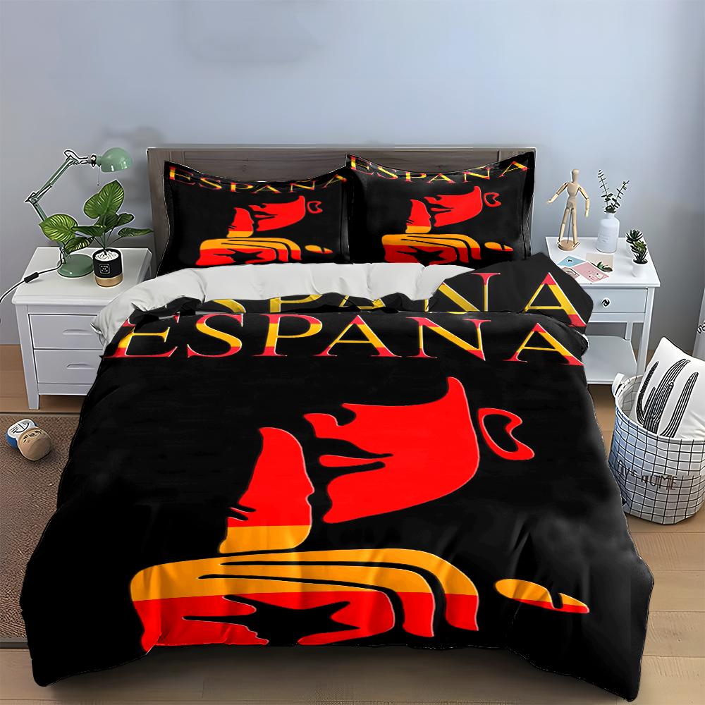 España Bullfighter Bedding Set Bedding Duvet Cover Set Duvet Cover Pillowcases Home Decor (1 * Duvet Cover 2 * Pillowcases, without duvet insert)