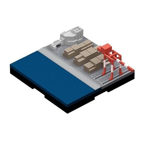 Japan Desktop Development Geocraper Expansion Unit #002 Container Terminal