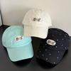 Polka Dots Baseball Hat Embroidered Sun Hats New Peaked Cap  Outdoor