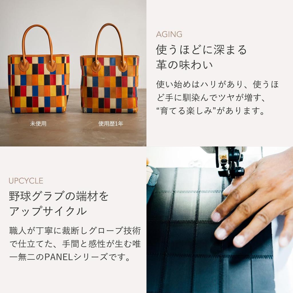 Tryon Official Baseball Glove Manufacturer's Vertical Shoulder Bag, Multicolor Genuine Leather Tote BagMini Bag for Men and Women, DPC252SM Blue Multi