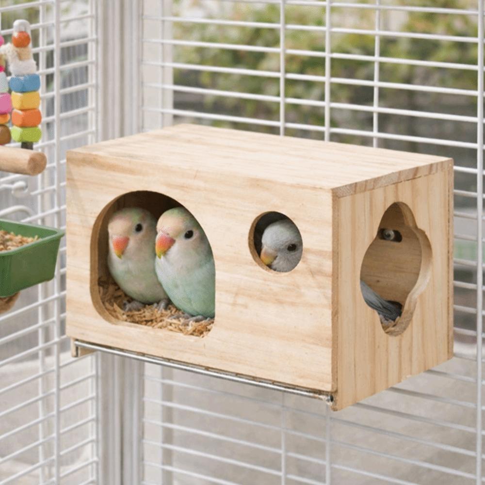 Large Space Parrot Breeding Box Breathable Parrot Mating Box Creative Bird Hammock  Hatching Birds
