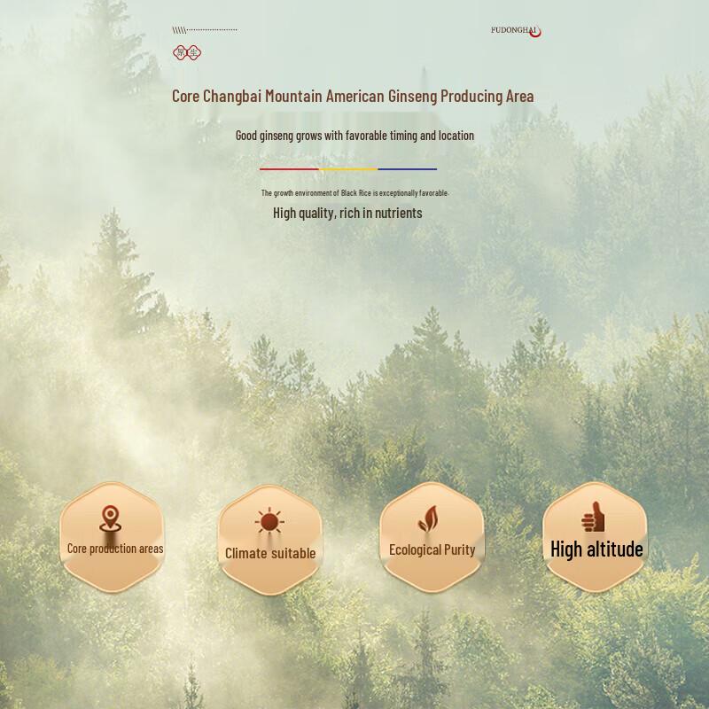 Fudonghai American Ginseng Slices 250g