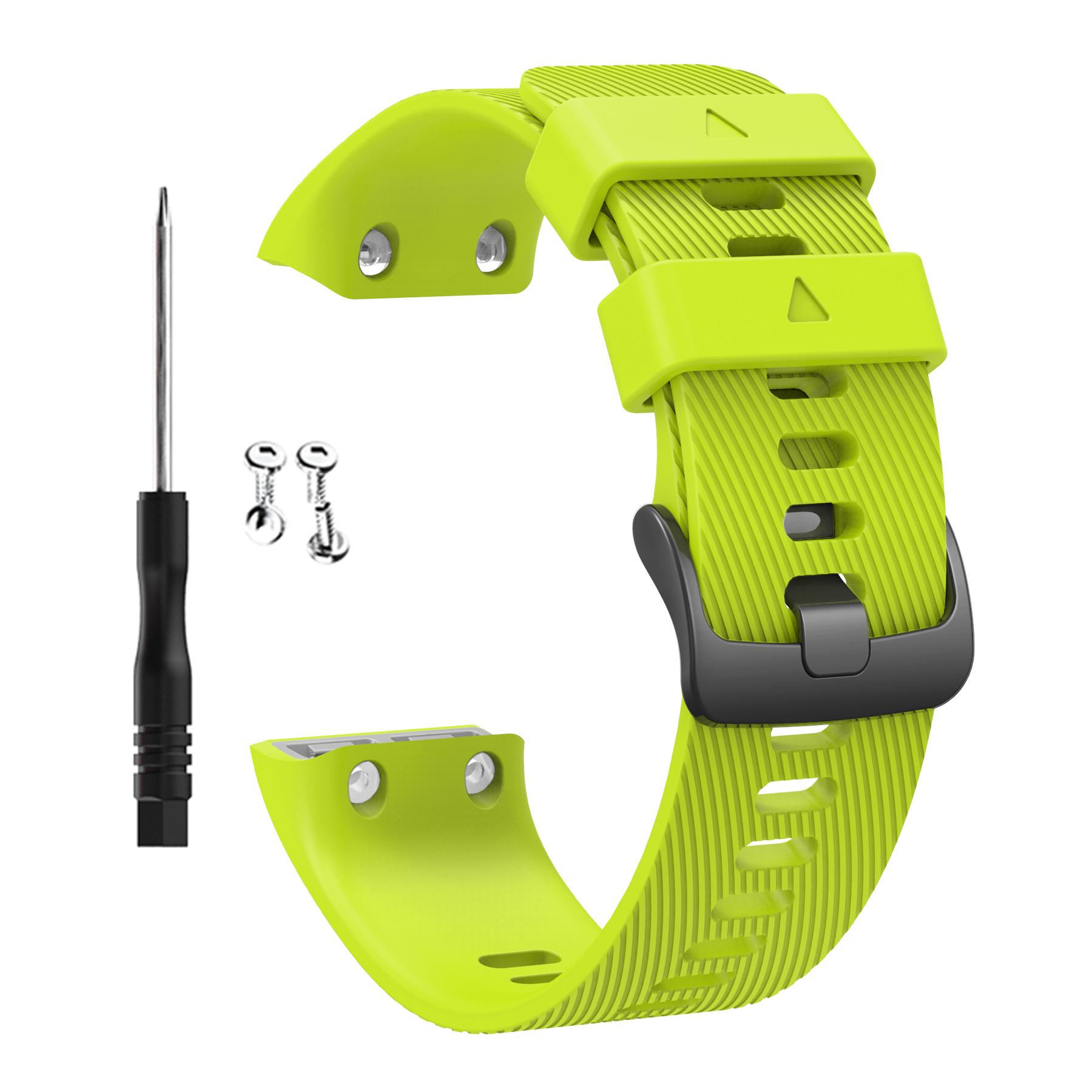 

Ремешок для умных часов Garmin Forerunner 35, силиконовые ремешки для Garmin Forerunner 30, ремешок для часов, браслет трава зеленый