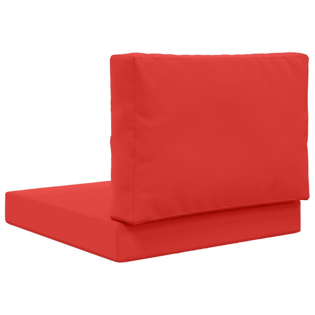 Outdoor Sofa Cushions 2 Pcs Red Polyester