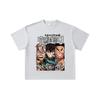 260 GSM Double Yarn 32 Count 100% Cotton Demon Slayer V60 Pillars Print Unisex Heavy Cotton T Shirt